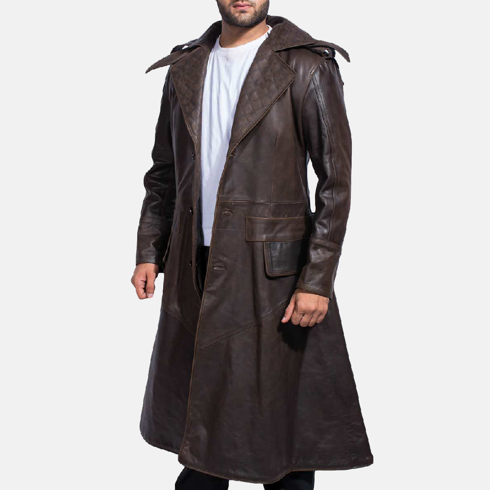 Zappos Footer Related: leather trench coat men brown leather trench coat leather pea coat leather trench coat black mens leather trench coat leather trench coat xl leather trench coat vintage leather jacket leather trench coat small leather trench coat xs. Include description. Categories. Selected category All.